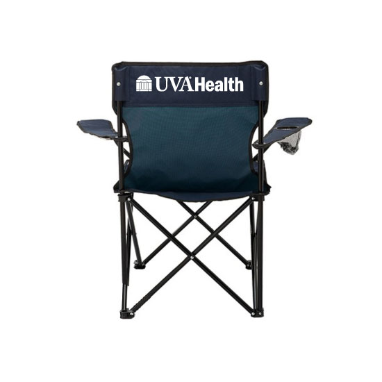 UVA Health System Folding Chair with Bag Navy - 26 Points