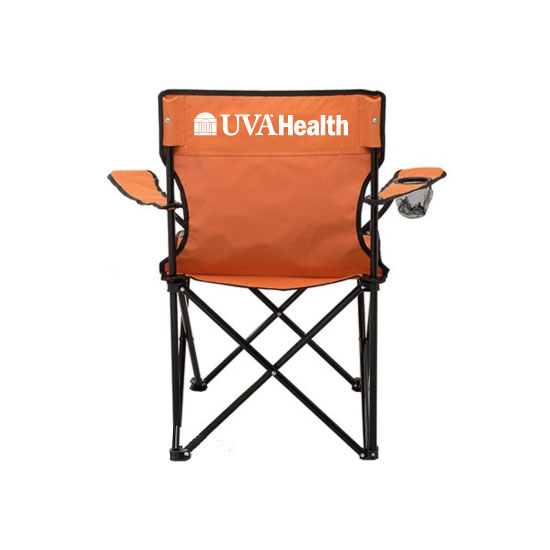 UVA Health System Folding Chair with Bag Orange - 26 Points