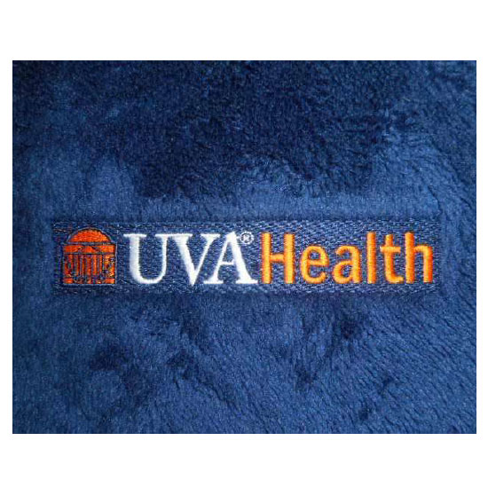 UVA Health System Velura 50" x 60" Blanket - Navy - 30 POINTS