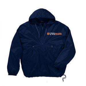 UVA Health System 1/4 Zip Packable Jacket - Navy - 27 POINTS