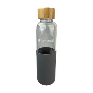 UVA Health System 20 Oz. Glass Bottle Gray - 10 POINTS