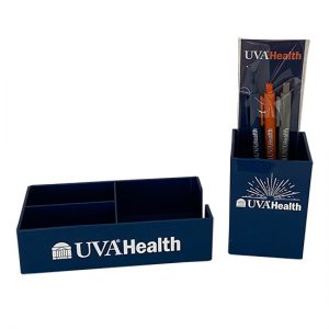 UVA Health Desk Tray Set Navy - 13 POINTS
