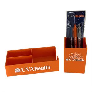 UVA Health Desk Tray Set Orange - 13 POINTS