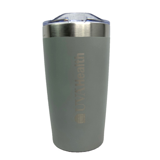 UVA Health System Tumbler, 20oz Grey UVA Health - 16 POINTS
