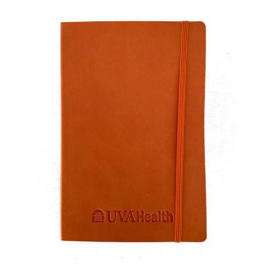 UVA Health System Soft Cover Journal Orange - 6 POINTS
