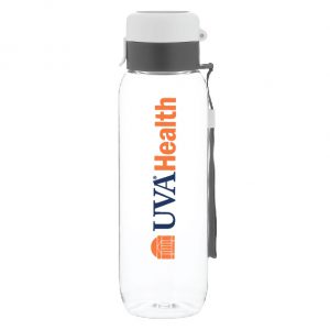 UVA Health System Bottle, Vertex White Two Color Imprint - 7 POINTS