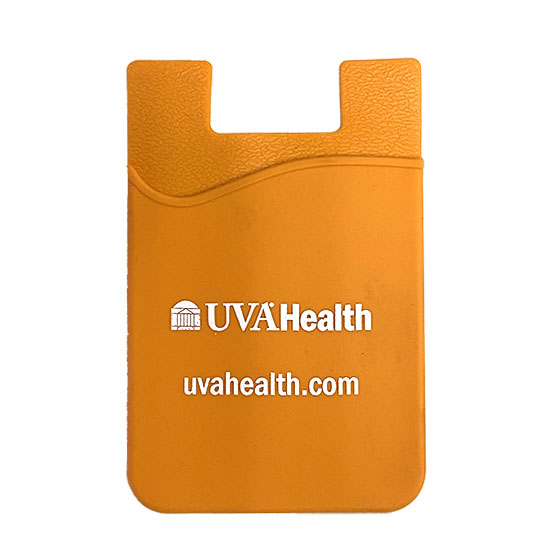 UVA Health System Phone Wallet, Orange - 1 POINT