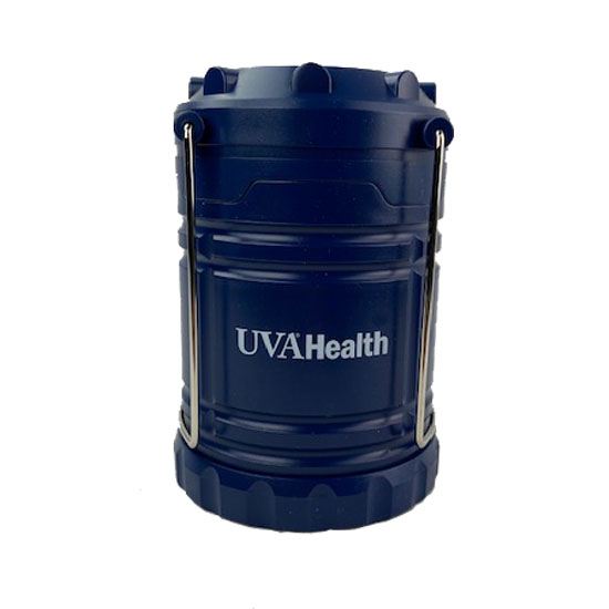 UVA Health System Lantern, Popup Navy - 8 POINTS