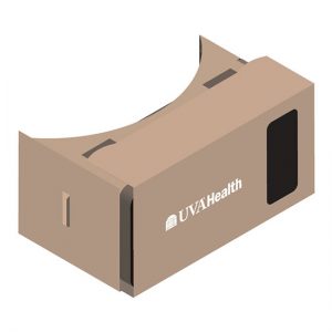 UVA Health System Virtual Reality Cardboard Phone Holder - 7 POINTS