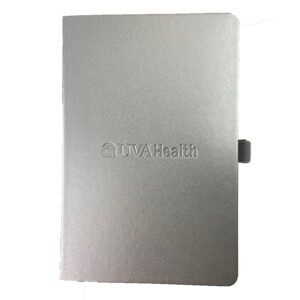 UVA Health Neoskin Hardcover Journal Silver 10 POINTS