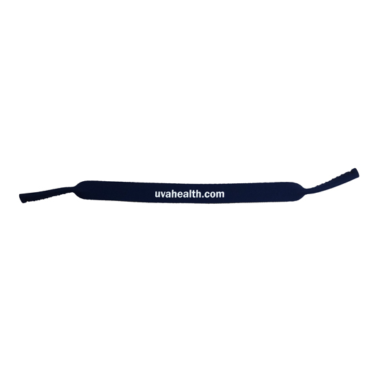 UVAHSPRO183NY UVA Health Neoprene Sunglass Strap Navy - 2 POINTS