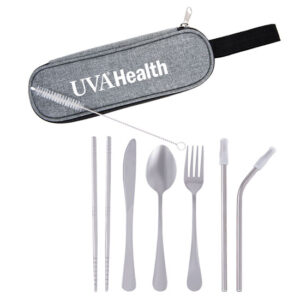 UVA Health System Stainless Steel Cutlery Set