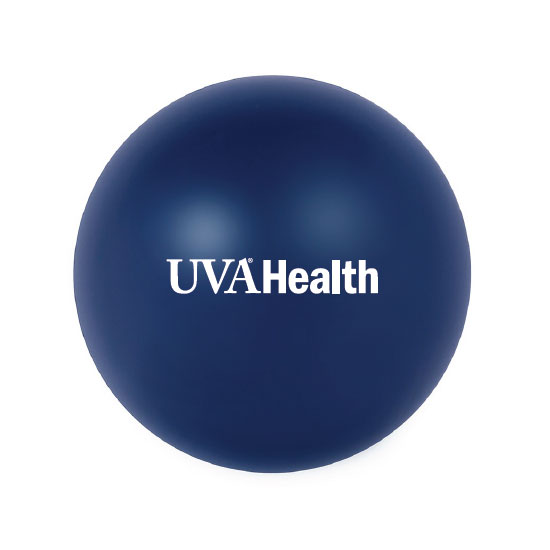 UVA Health 2.5" Round Foam Stress Ball