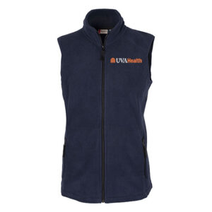 Women's Summit Navy Micro Fleece Vest – 34 POINTS